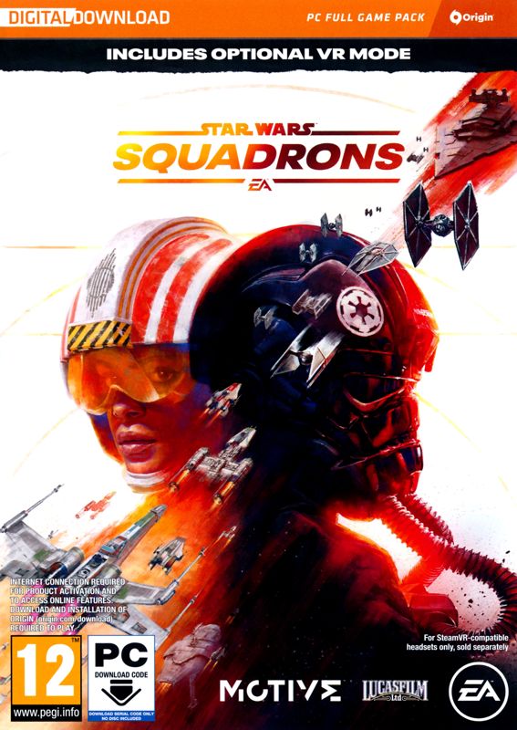 Star Wars: Squadrons box art for Xbox One